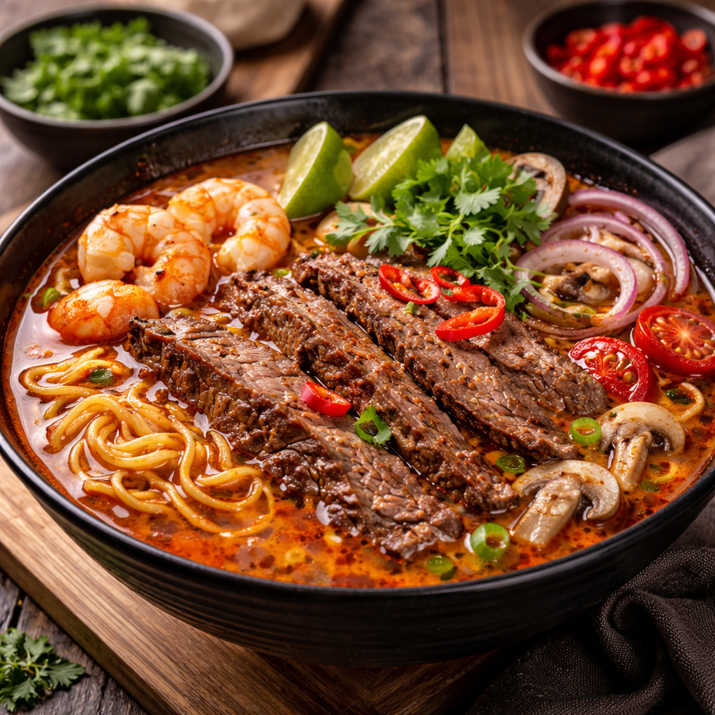 Tomyam Ramen Beef